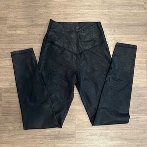 Real Luxe Faux Leather Leggings - Offline by Aerie Crossover Leggings